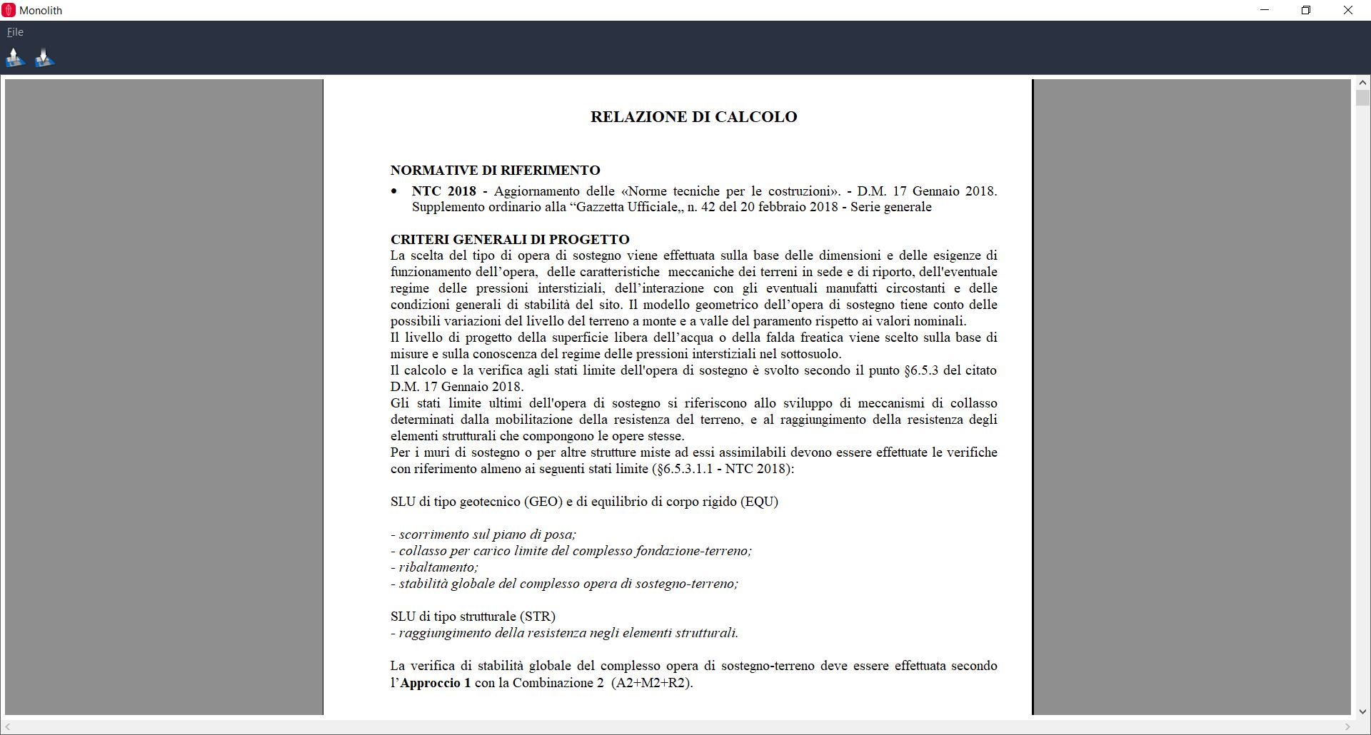 "Flying Menu" interattivo per comandi rapidi