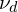 \nu_{d}