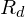 R_{d}