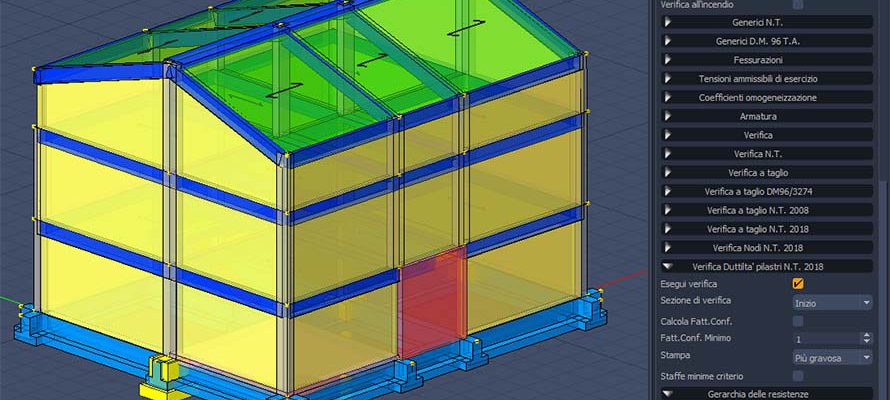 verifiche di duttilità IperSpace BIM