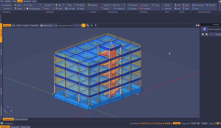 Tutorial IperSpace: modellazione strutture in cemento armato