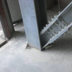 Dettagli collegamento in acciaio