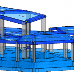 Modello strutturale IperSpace - vista 2