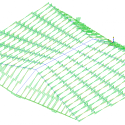 Inviluppo Diagrammi Taglio Travi Secondarie 10x20 copertura in legno