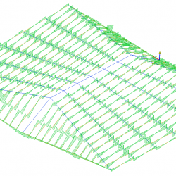Inviluppo Diagrammi Momento Travi Secondarie 10x20 copertura in legno