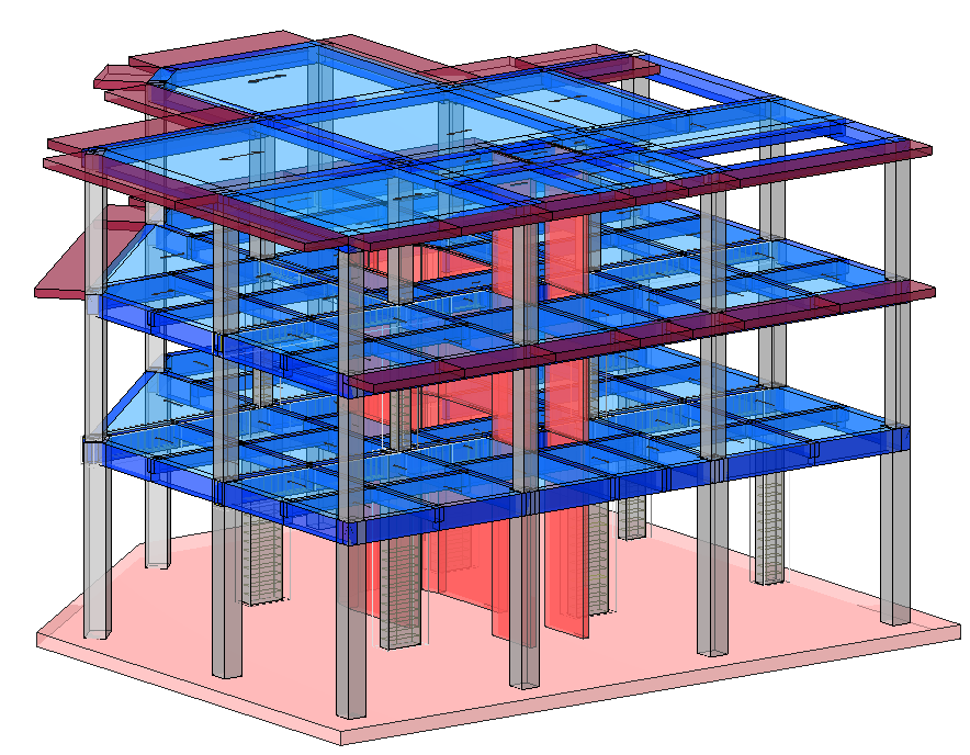 Modello strutturale IperSpace - vista 1