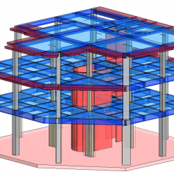 Modello strutturale IperSpace - vista 4