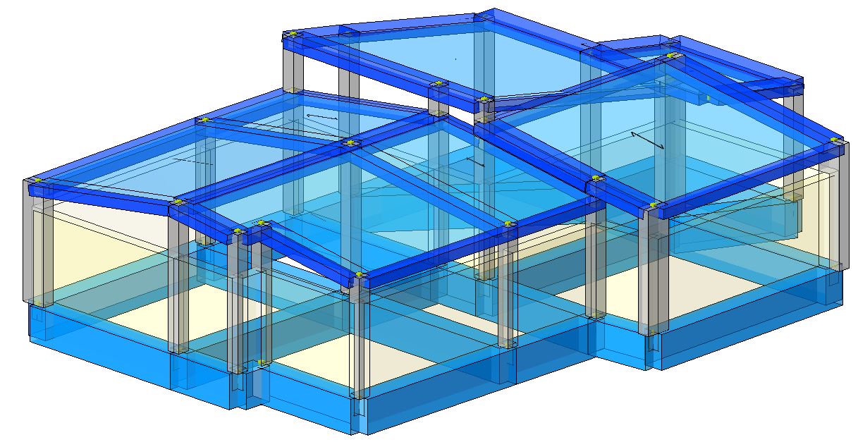 Modello strutturale IperSpace - anteriore