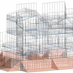 Modello 3d distribuzione dei carichi
