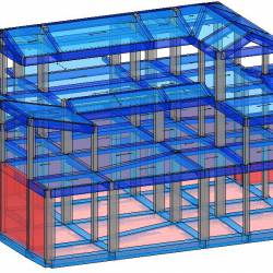 Modello strutturale IperSpace - frontale