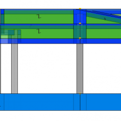 Modello strutturale IperSpace - laterale