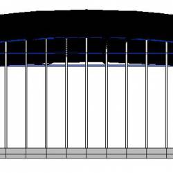 Modello strutturale IperSpace - frontale