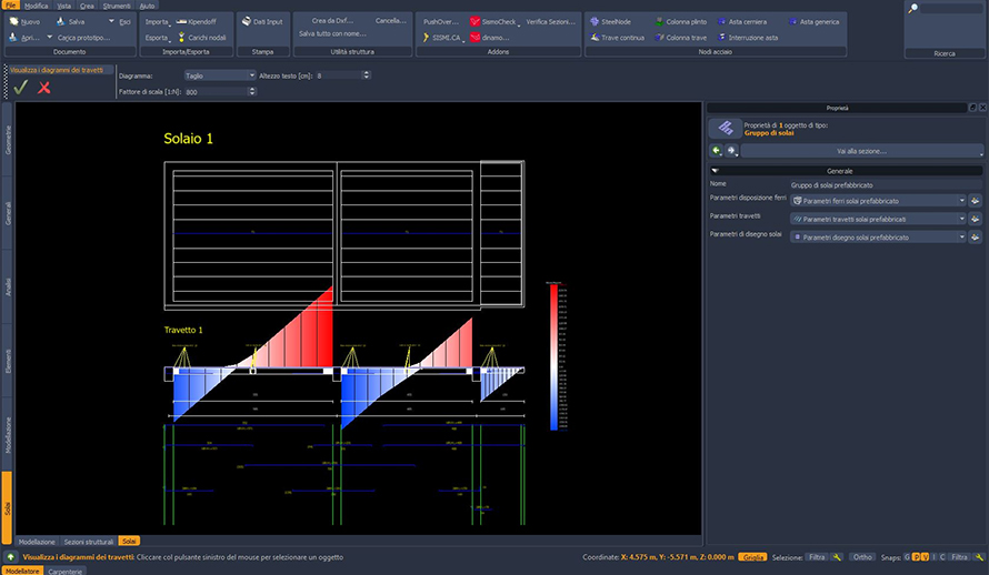 Tutorial IperSpace: modellazione e analisi di solai in cemento armato