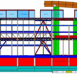 Modello strutturale IperSpace - prospetto